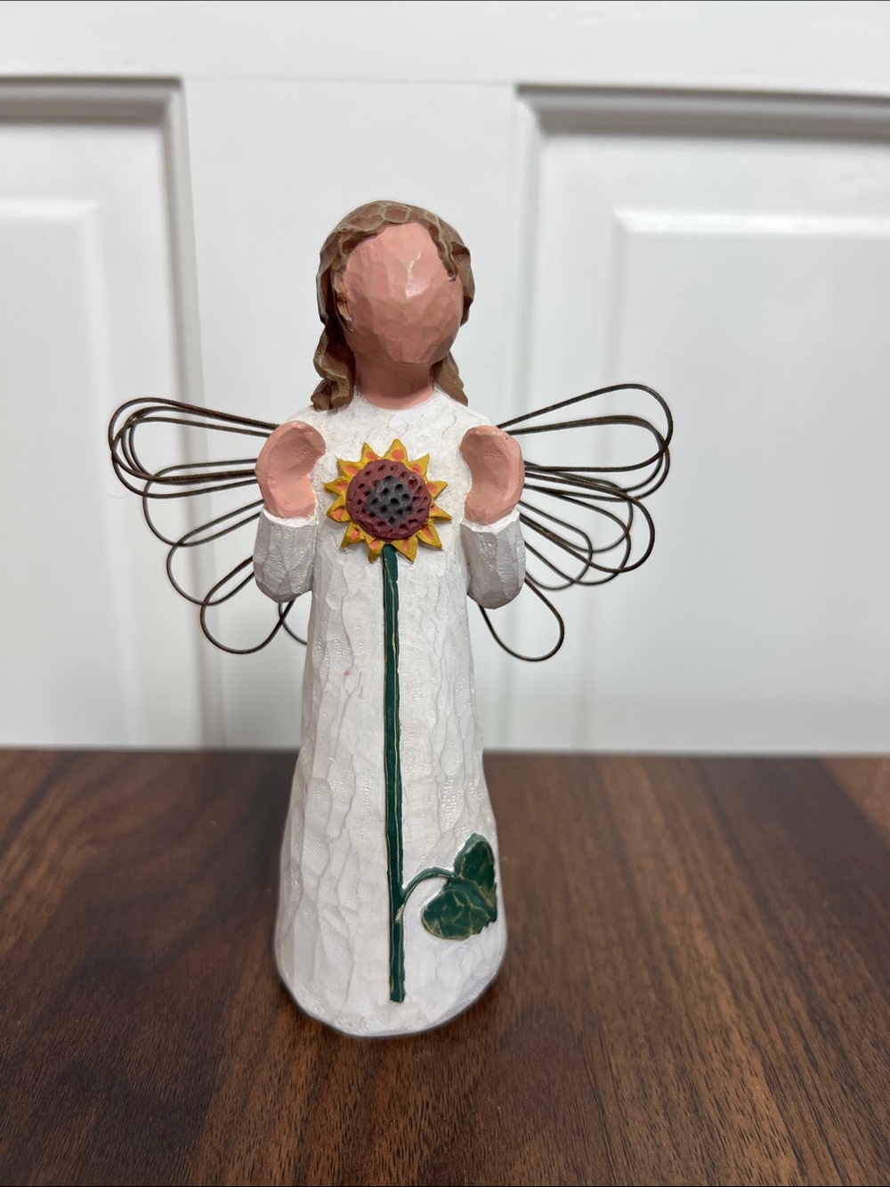 Willow Tree Angel of Summer Yellow Sunflower